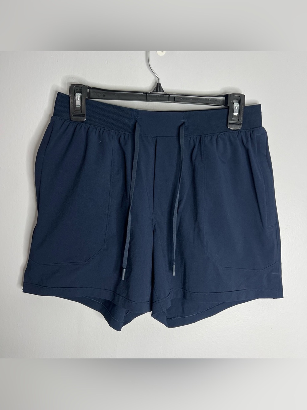Lululemon License To Train 5 Inch Inseam Shorts Men Small Blue LM7BM3S Linerless